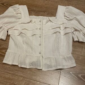 Milkmaid Blouse from Korea